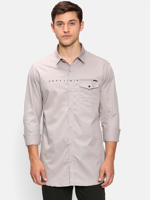 

V2 Value & Variety Men Grey Casual Shirt