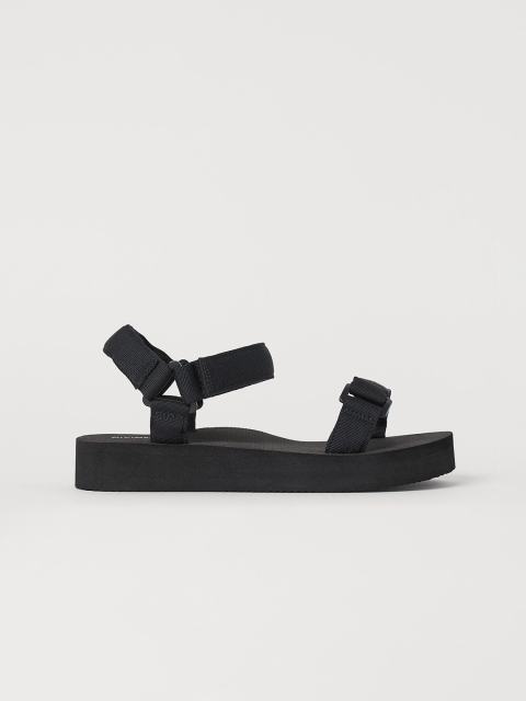 

H&M Women Black Sandals