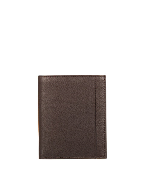 

Leather Zentrum Men Brown Textured Leather Two Fold Wallet