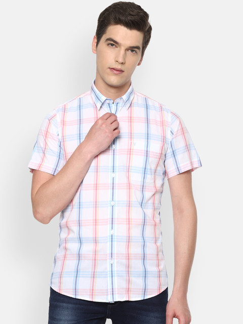 

Van Heusen Sport Men Multi Slim Fit Checked Casual Shirt