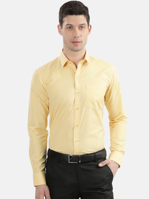 

V2 Value & Variety Men Yellow Formal Shirt