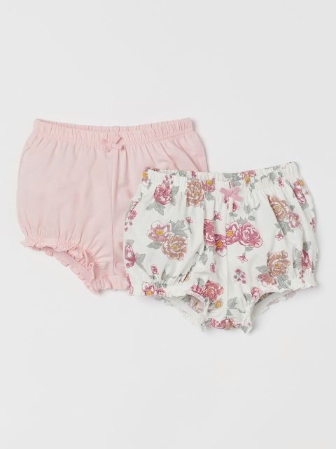 

H&M Girls Pack of 2 Puff Pants, White