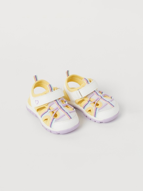

H&M Girls White Sturdy Sandals