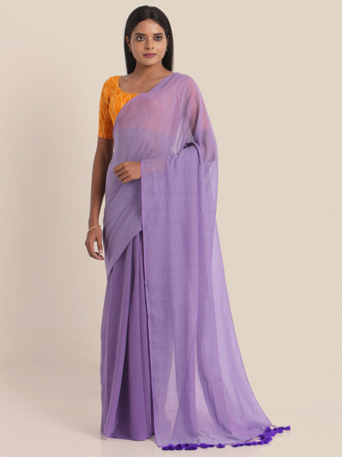 

Suta Lavender Pure Cotton Saree