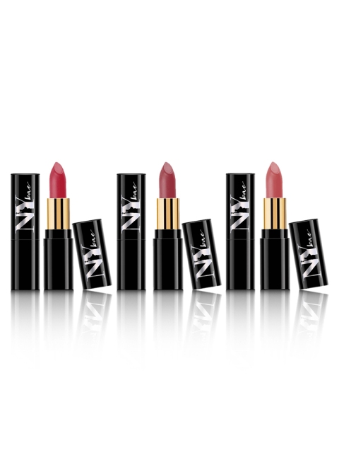 

NY Bae Set of 3 Matte Lipsticks - Impeccable Isabella, Passionate Pamela, Fabulous Fienman, Nude