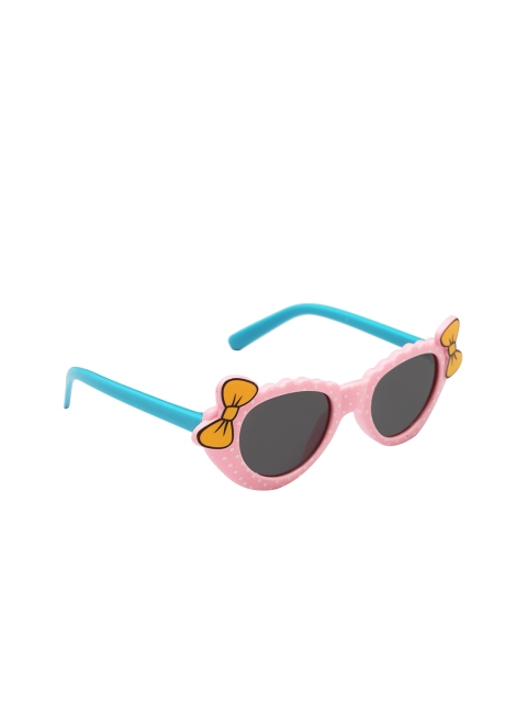 

Stoln Unisex Kids Clear Lens & Pink Cateye Sunglasses