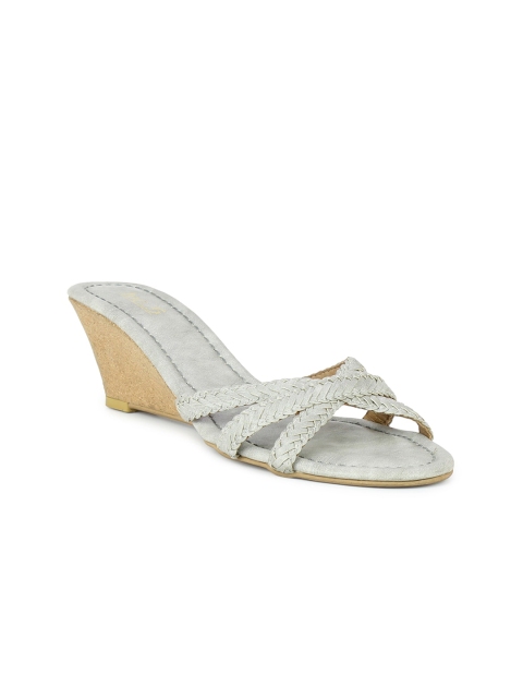 

Inc 5 Grey Wedge Sandals