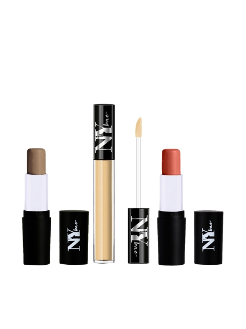 

NY Bae Pack of 3 Colour Corrector & Concealer 12 ml, Multi