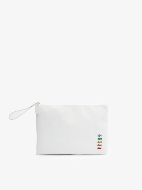 

Lacoste White Envelope Clutch