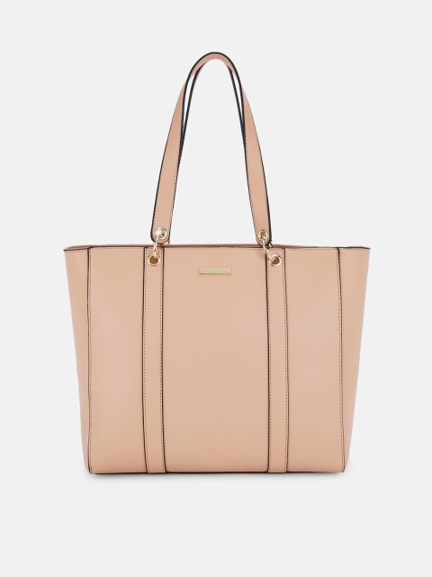 

Forever Glam by Pantaloons Pink Solid Structured Shoulder Bag