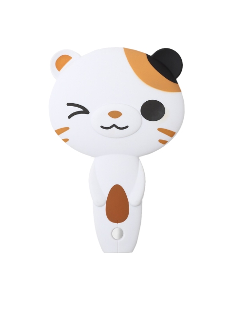 

FOREVER 21 Women White Kitty Shaped Hair Brush