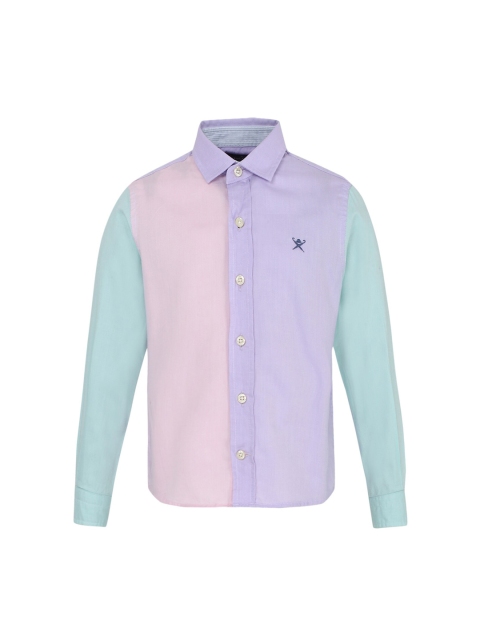 

HACKETT LONDON Boys Multi Colourblocked Casual Shirt