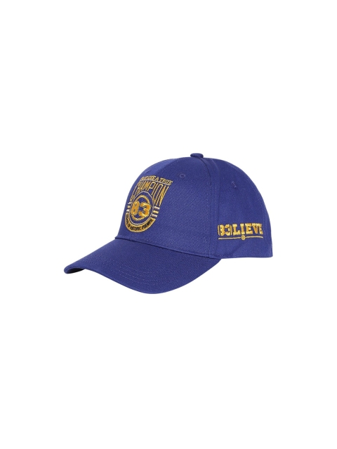 

SPYKAR Men Blue & Yellow Printed Cotton Baseball Cap