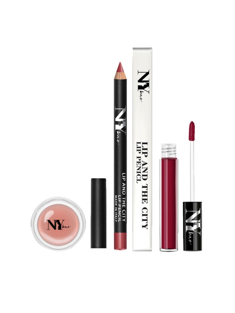 

NY Bae Women Pout Ready Lips Combo 6.8 g, Maroon