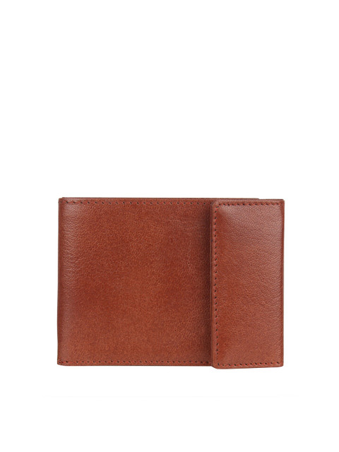 

Swiss Design Unisex Brown Textured PU Card Holder