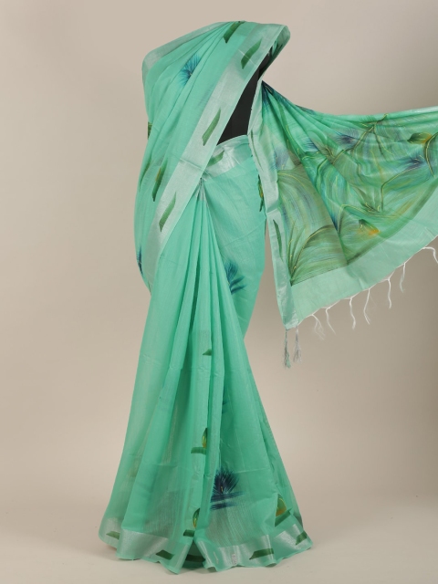 

Pothys Green Ethnic Motifs Saree