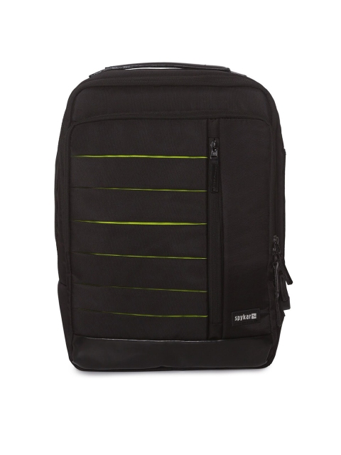 

SPYKAR Men Black Backpack