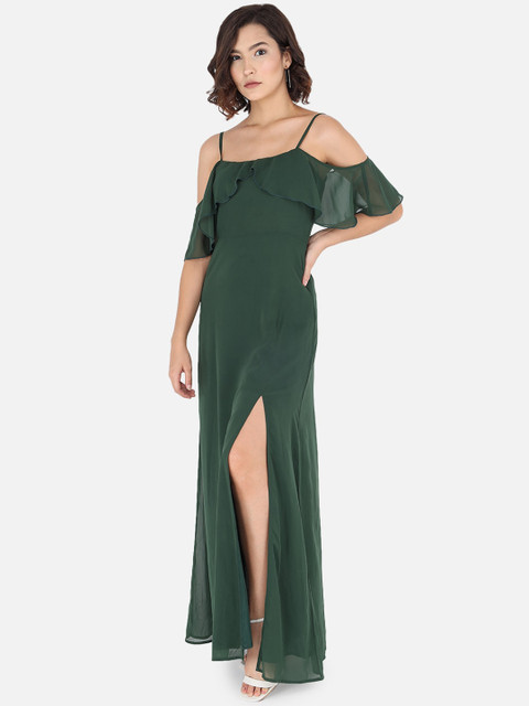

Trend Arrest Green Maxi Dress