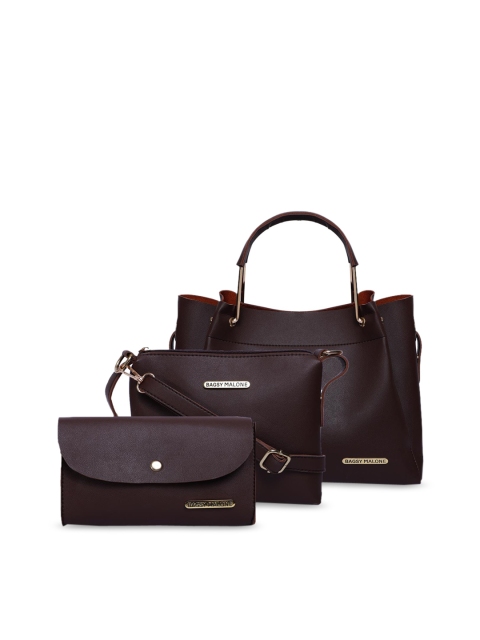 

Bagsy Malone Brown Structured Handheld Bag