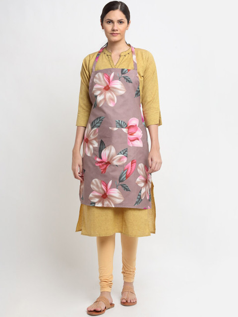 

NEUDIS Taupe Tropical Printed 210 TC Apron