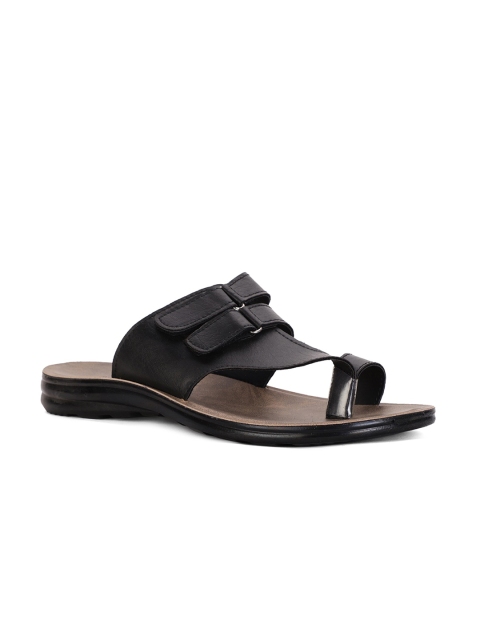

Bata Men Black Comfort Sandals