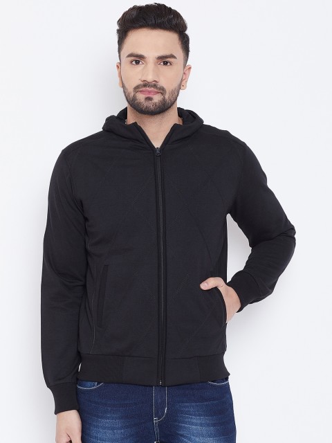 

Spirit Men Black Hooded Sweatshirt