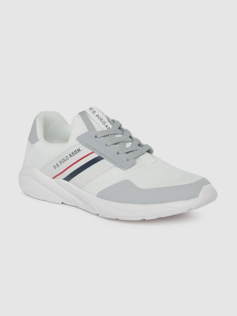 

U S Polo Assn Men Off White Sneakers