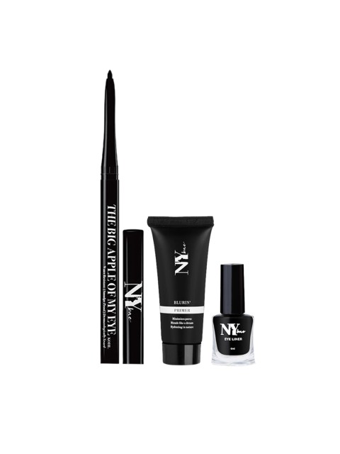 

NY Bae Primer, Eyeliner & Kajal Combo, Multi