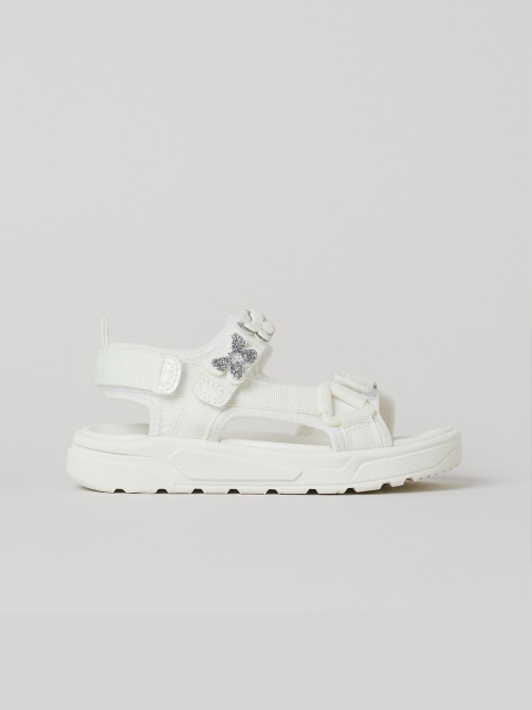 

H&M Girls Blue Sports Sandals, White