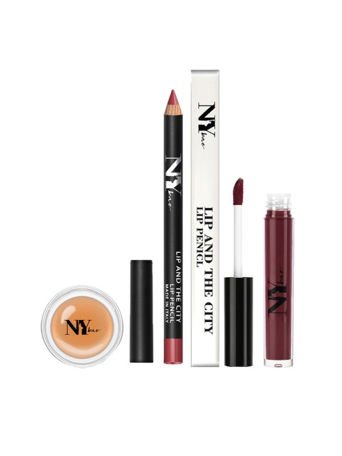 

NY Bae Women Pout Ready Lips Combo 6.8 g, Maroon