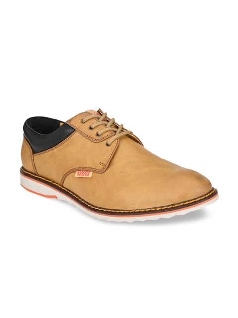 

ALBERTO MORENO Men Beige Derbys