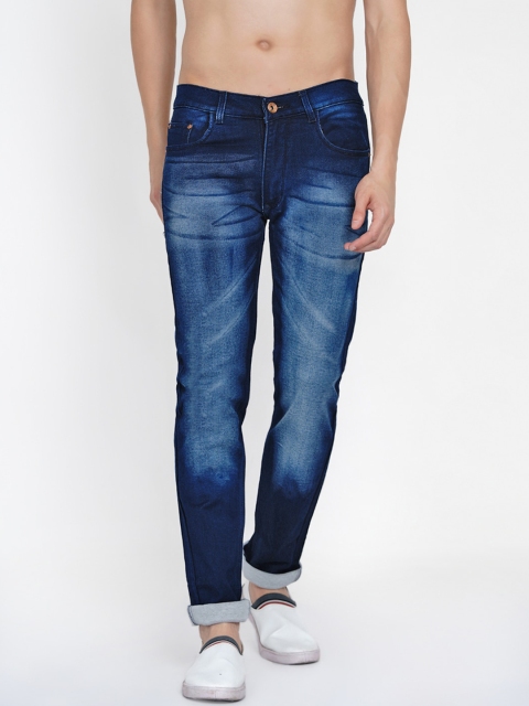 

Baawara By Bhama Men Blue Heavy Fade Regular Fit Jeans