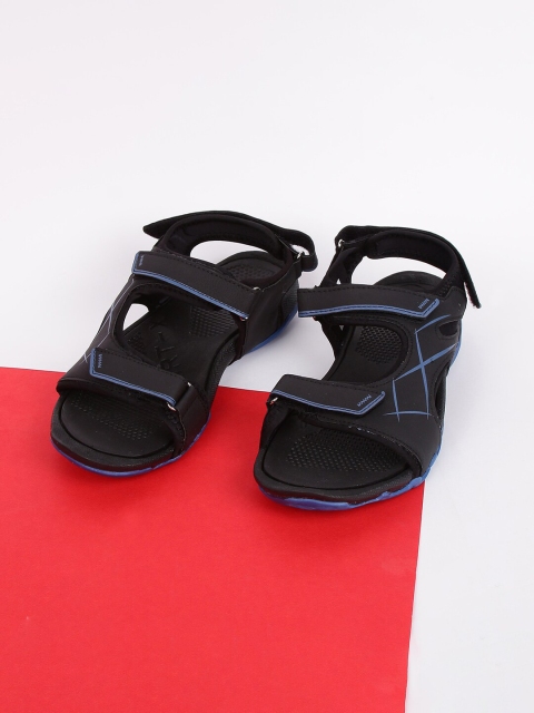 

Fame Forever by Lifestyle Boys Black & Blue PU Comfort Sandals