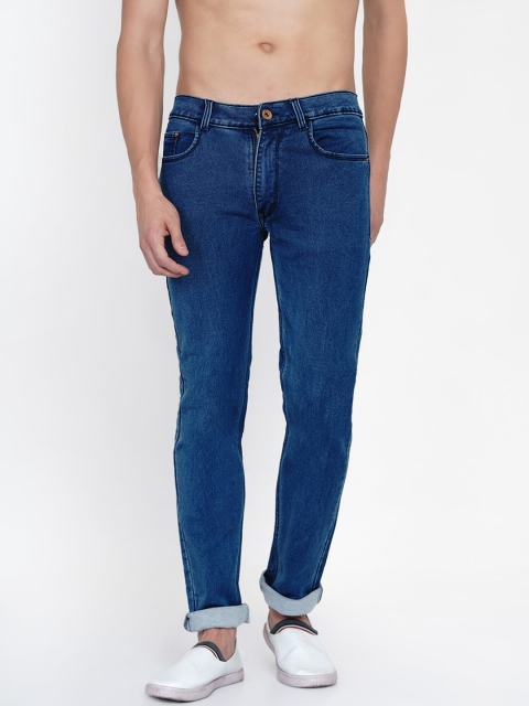 

Baawara By Bhama Men Blue Light Fade Stretchable Jeans