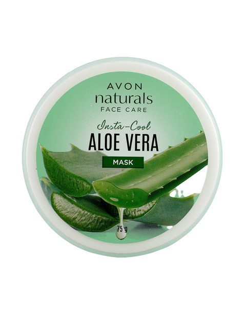 

Avon Naturals Insta Cool Aloe Vera Mask - 75 Gm, Green