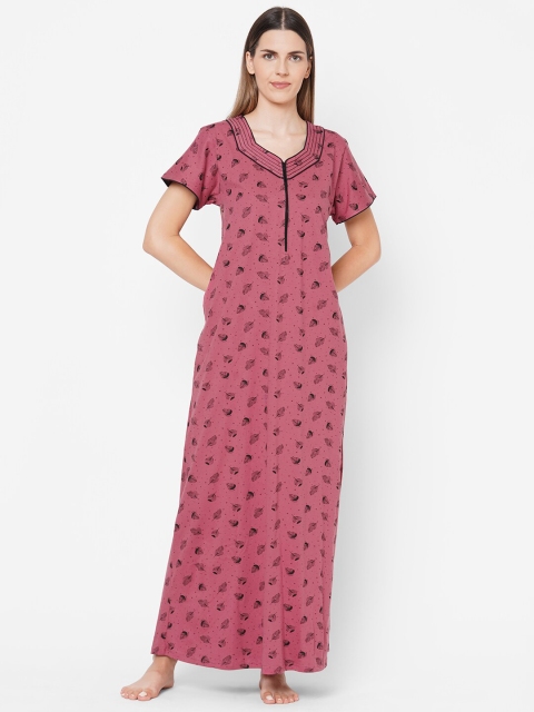 

Sweet Dreams Rose Printed Maxi Nightdress