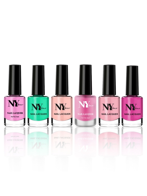 

NY Bae Women Nail Polish Set 36 ml, Pink