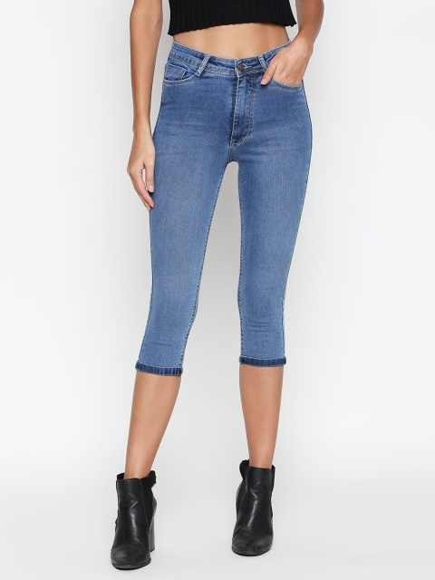 

fungus Women Blue Capris