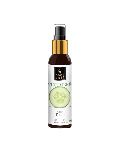 

Good Vibes Cucumber Glow Toner - 200 ml, Transparent
