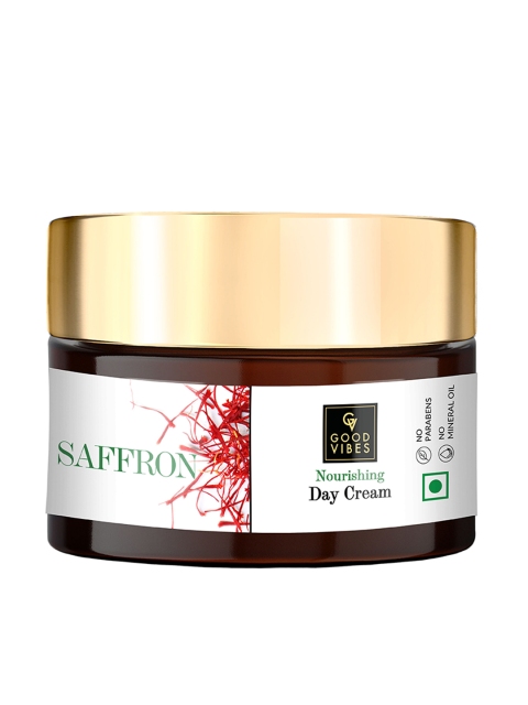 Good Vibes Saffron Nourishing Day Cream 50 g, Transparent