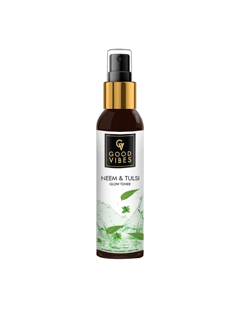 

Good Vibes Neem & Tulsi Glow Toner 120 ml, Transparent
