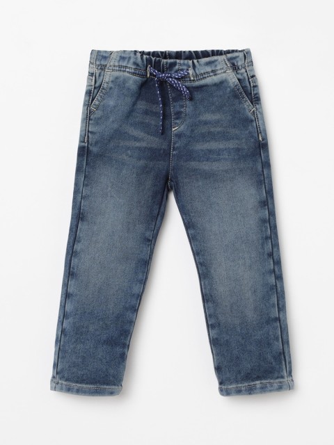 

Juniors by Lifestyle Boys Blue Slim Fit Heavy Fade Jeans