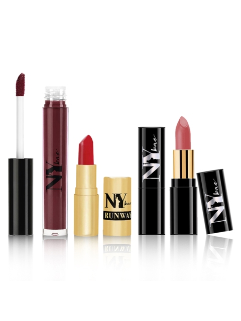 

NY Bae Party is On Lipsticks Combo, Multi