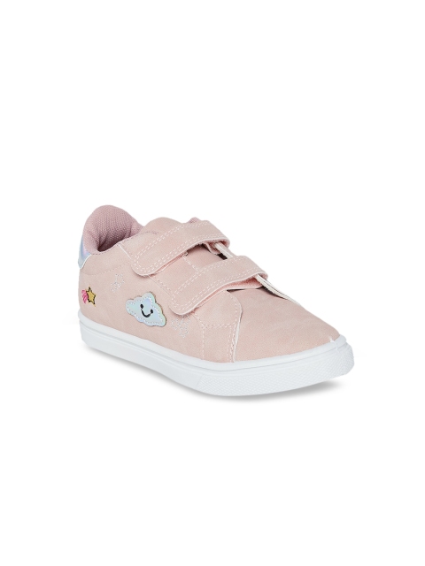 

Pantaloons Junior Girls Pink Leather Sneakers