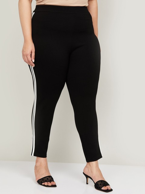

nexus Women Black Regular Trousers