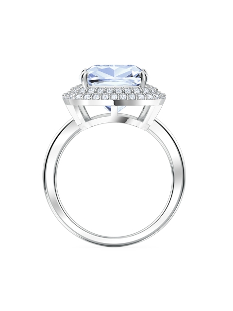 

SWAROVSKI Blue Rhodium-Plated Angelic Ring