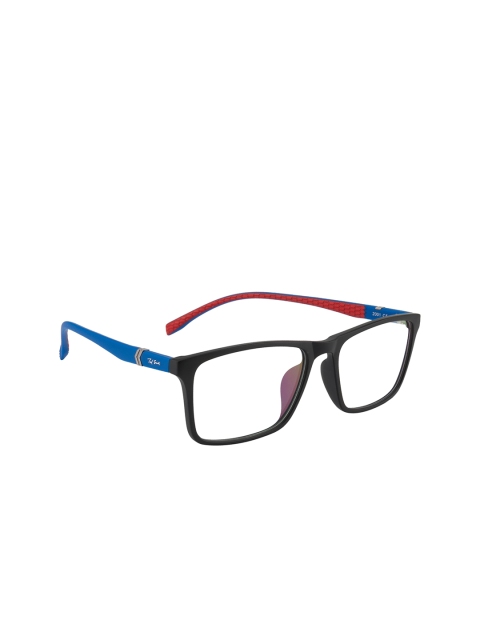 

Ted Smith Unisex Blue & Black Full Rim Wayfarer Frames