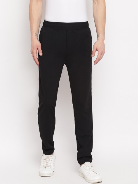 

Richlook Men Black Solid Slim-Fit Track Pants