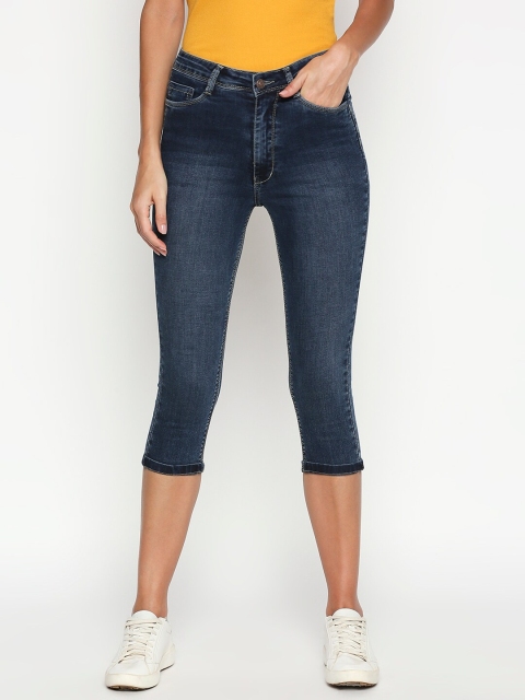 

fungus Women Blue Capris
