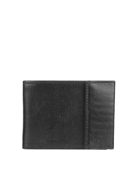 

Swiss Design Unisex Black Solid Card Holder